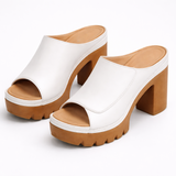 Mizella | Elegantne platforme s debelim potpeticama
