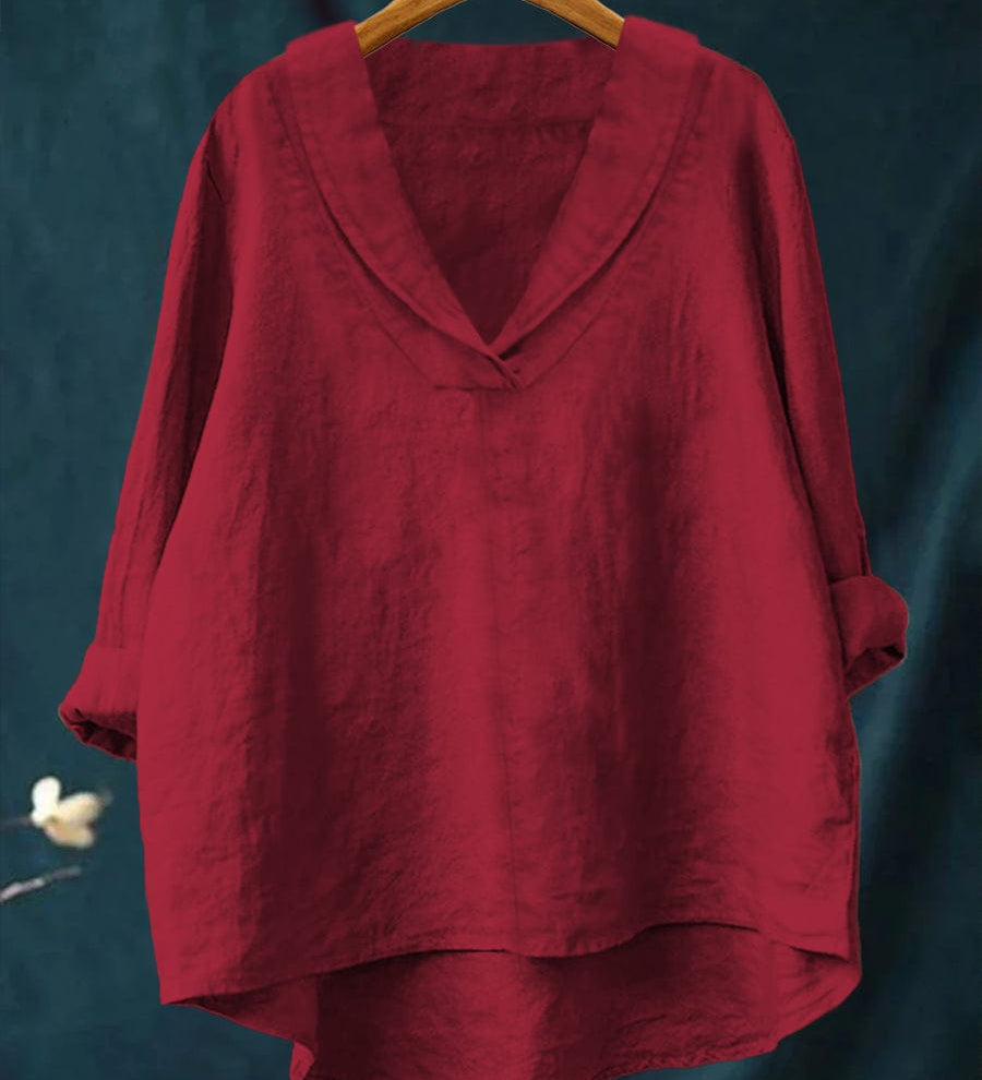 Samantha | Elegantna Ljetna Bluza od Platna