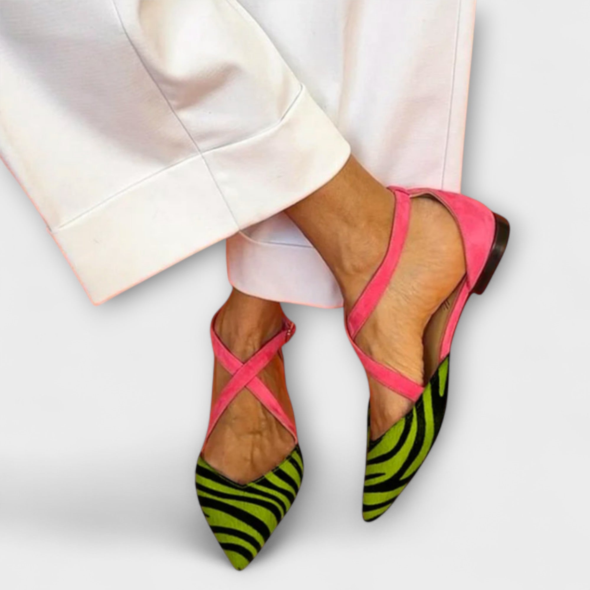 Balerinke s uzorkom zebra