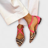 Baletanke s uzorkom zebra