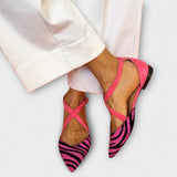 Baletanke s uzorkom zebra