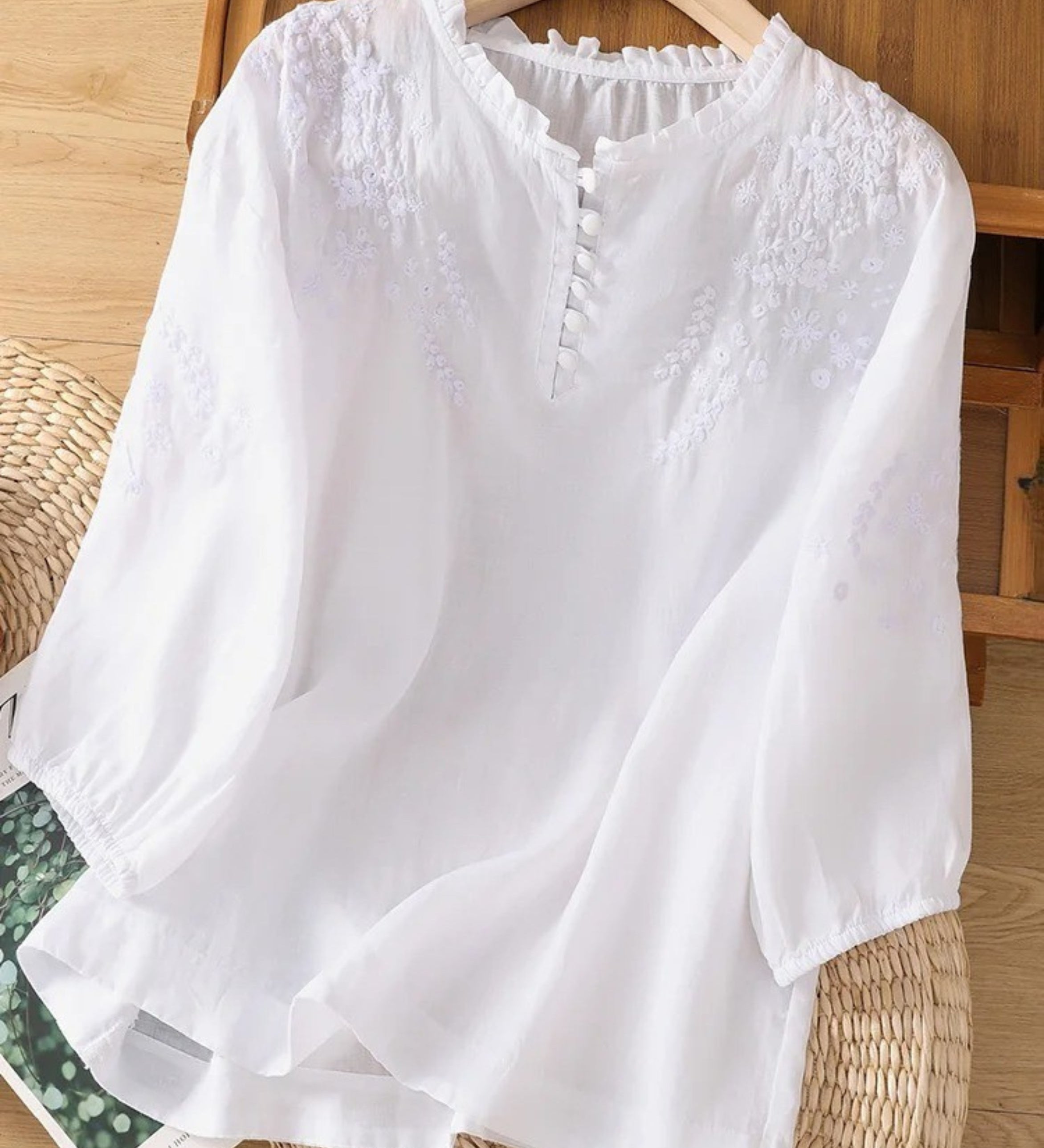 Cassiana - Bluza od Pamuka i Lina