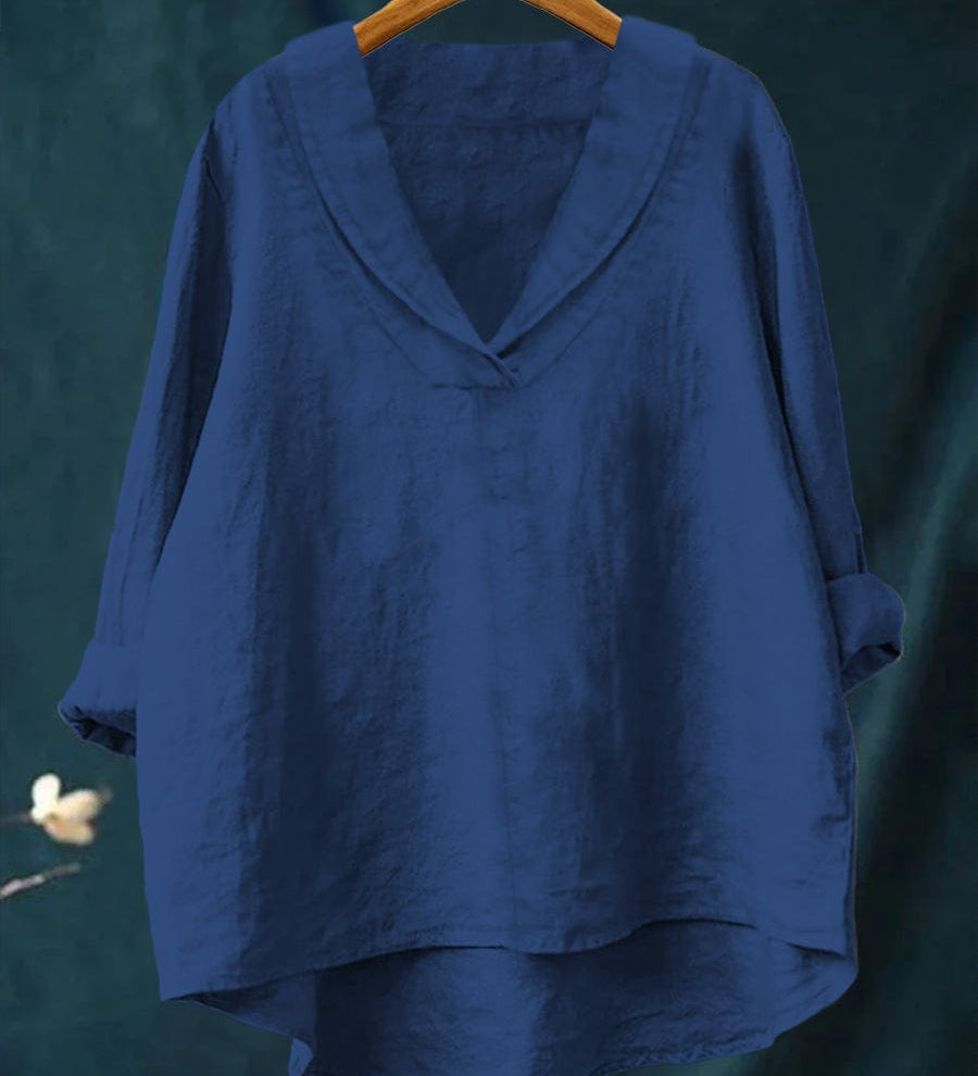 Samantha | Elegantna Ljetna Bluza od Platna