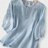 Cassiana - Bluza od Pamuka i Lina