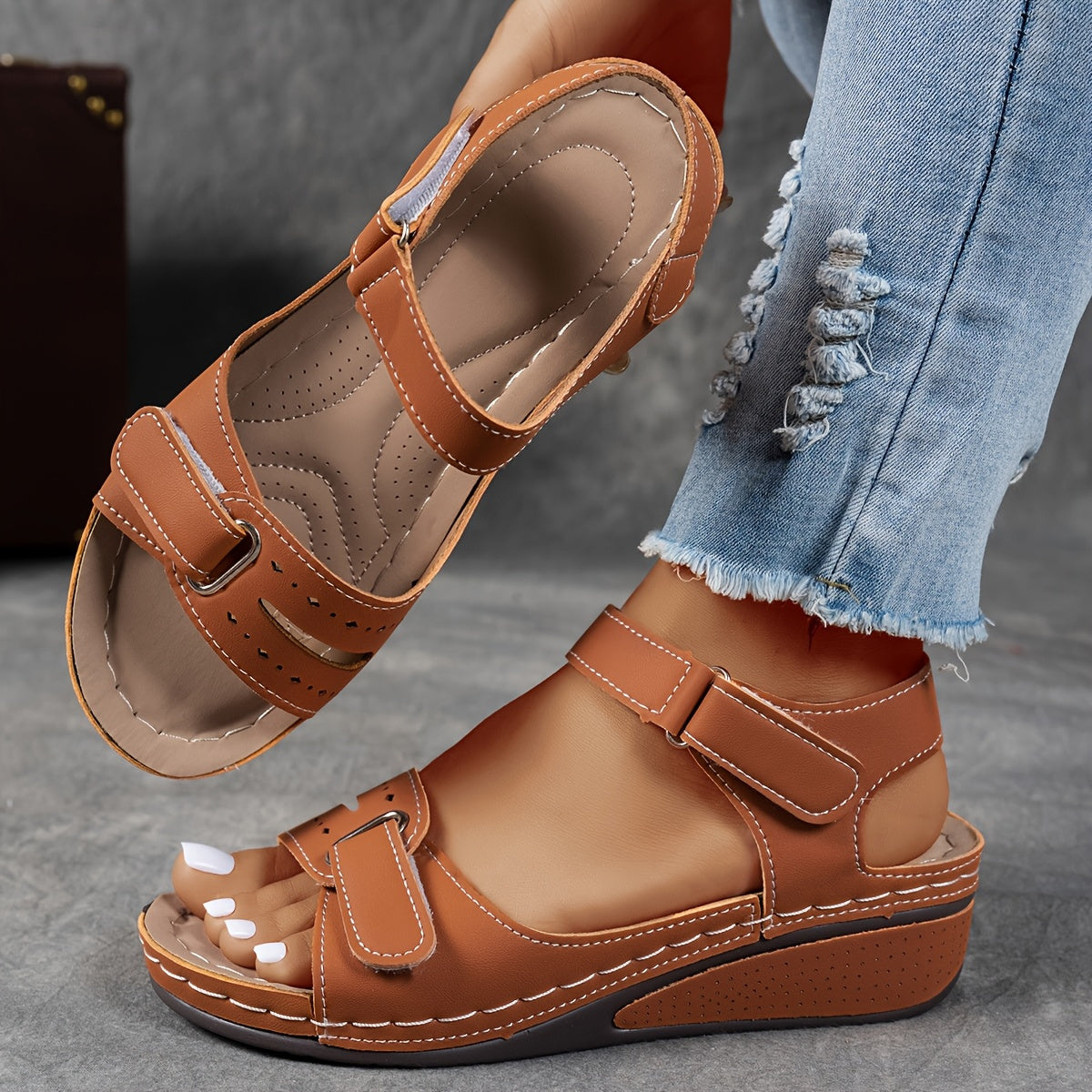 Isabella | Elegantne Ergonomske Sandale