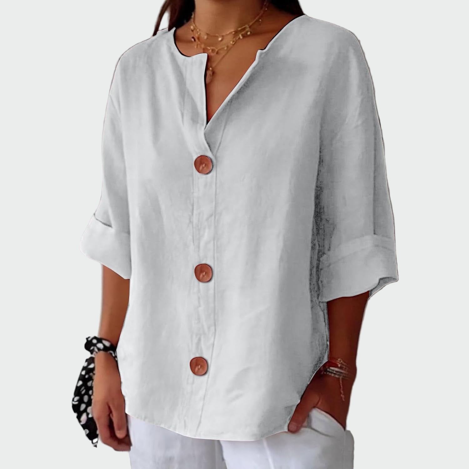 Elegantna casual bluzica s teksturom