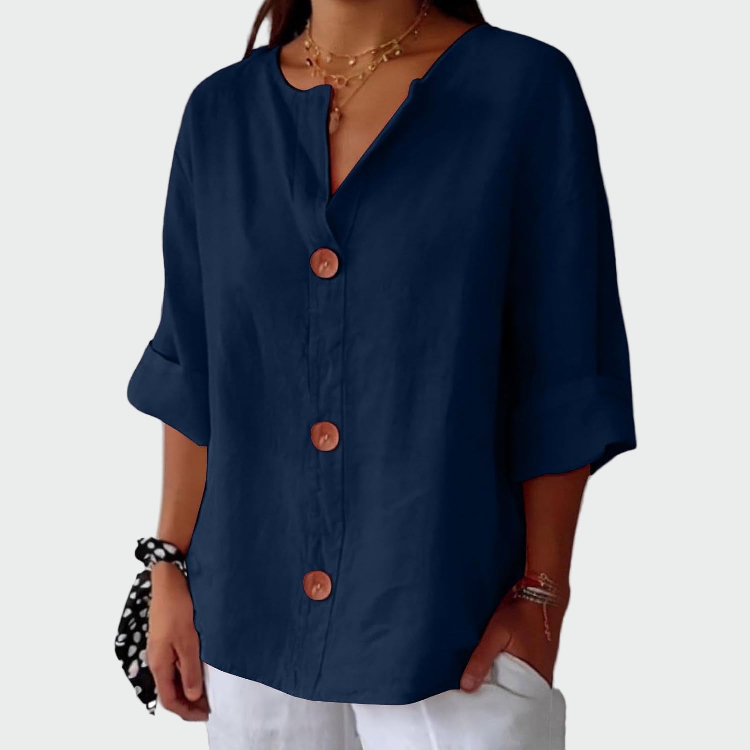 Elegantna casual bluzica s teksturom