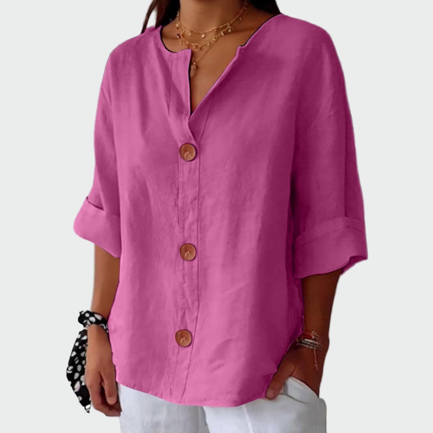 Casual bluza s teksturom