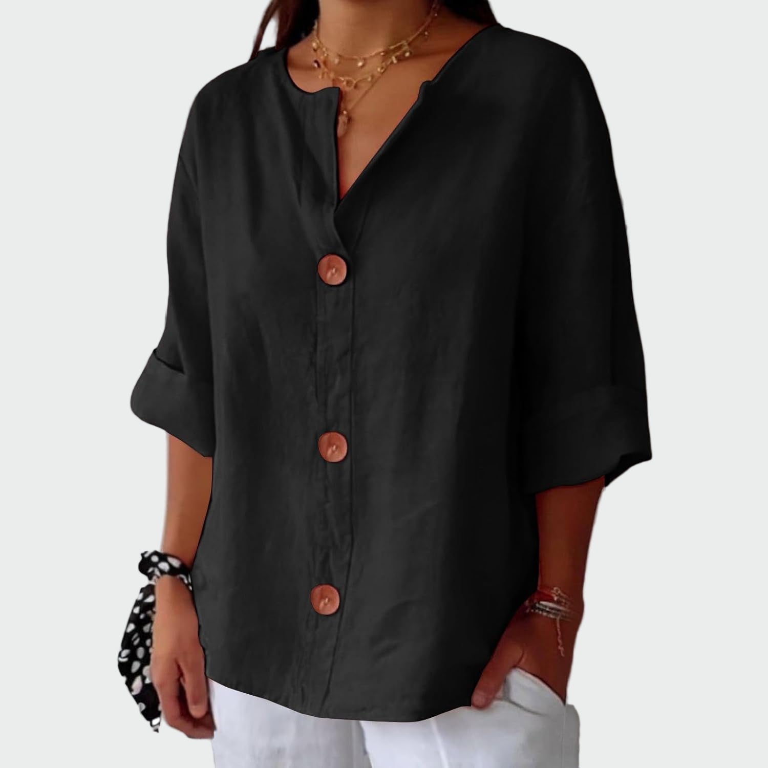 Elegantna casual bluzica s teksturom