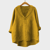 Samantha | Elegantna Ljetna Bluza od Platna