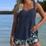 Laluna® | Tankini s uzorkom s kratkim hlačama u dva dijela