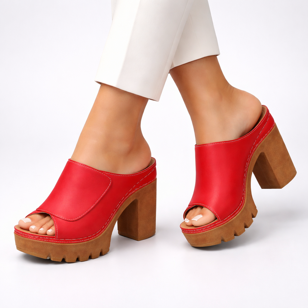 Mizella | Elegantne platforme s debelim potpeticama