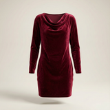 Alix | Elegantna Velur Haljina