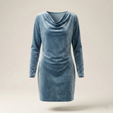 Alix | Elegantna Velur Haljina
