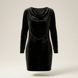 Alix | Elegantna Velur Haljina