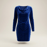 Alix | Elegantna Velur Haljina