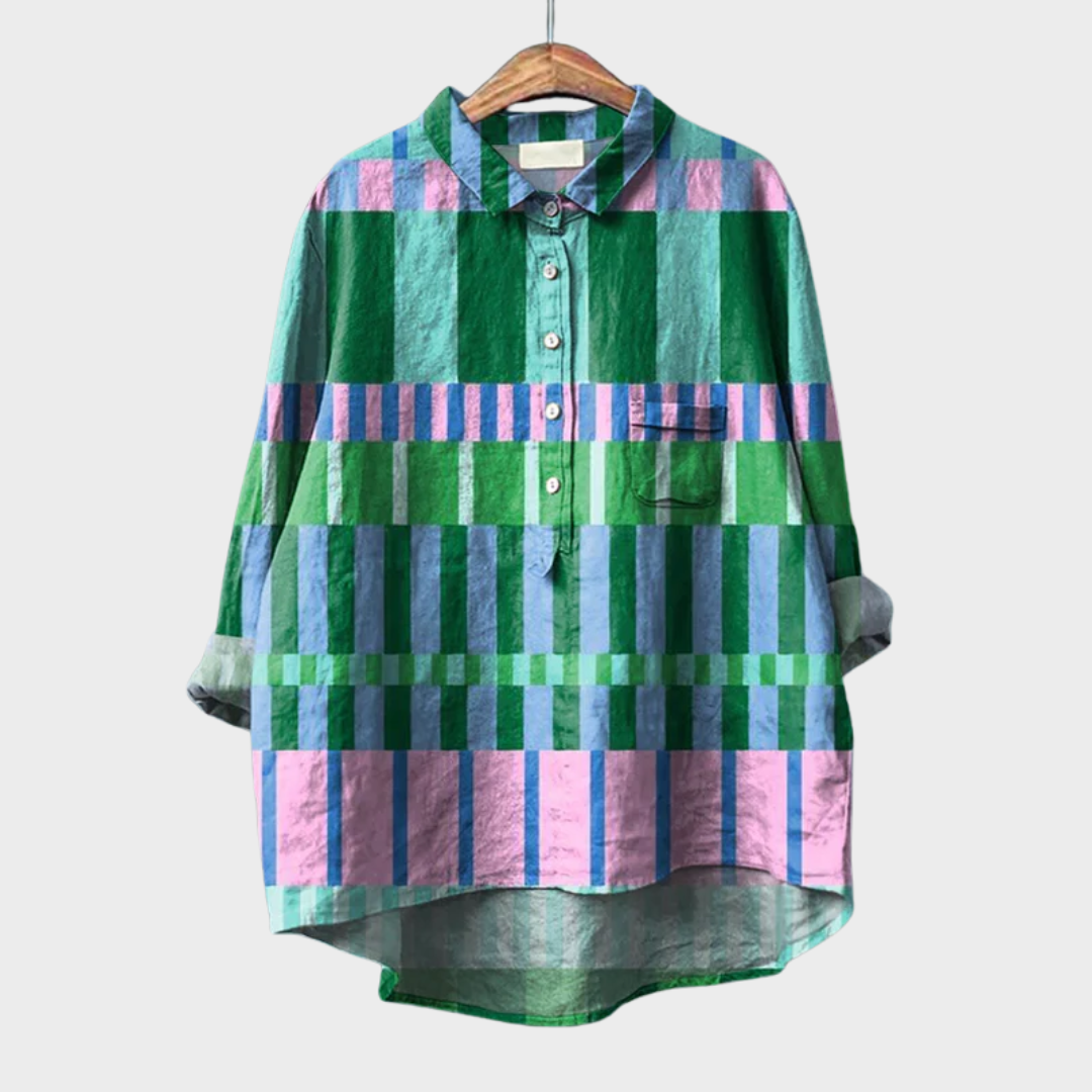 Âmbar | Elegantna Ljetna Bluza od Lna