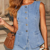 Felicia | Elegantni denim set