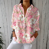 Nicole - Elegantna Cvjetna Blusa