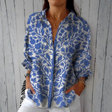 Elise - Bluza s cvjetovima i pticama