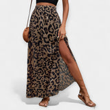 Sofia - Midi suknja s leopard uzorkom