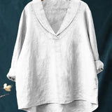 Samantha | Elegantna Ljetna Bluza od Platna