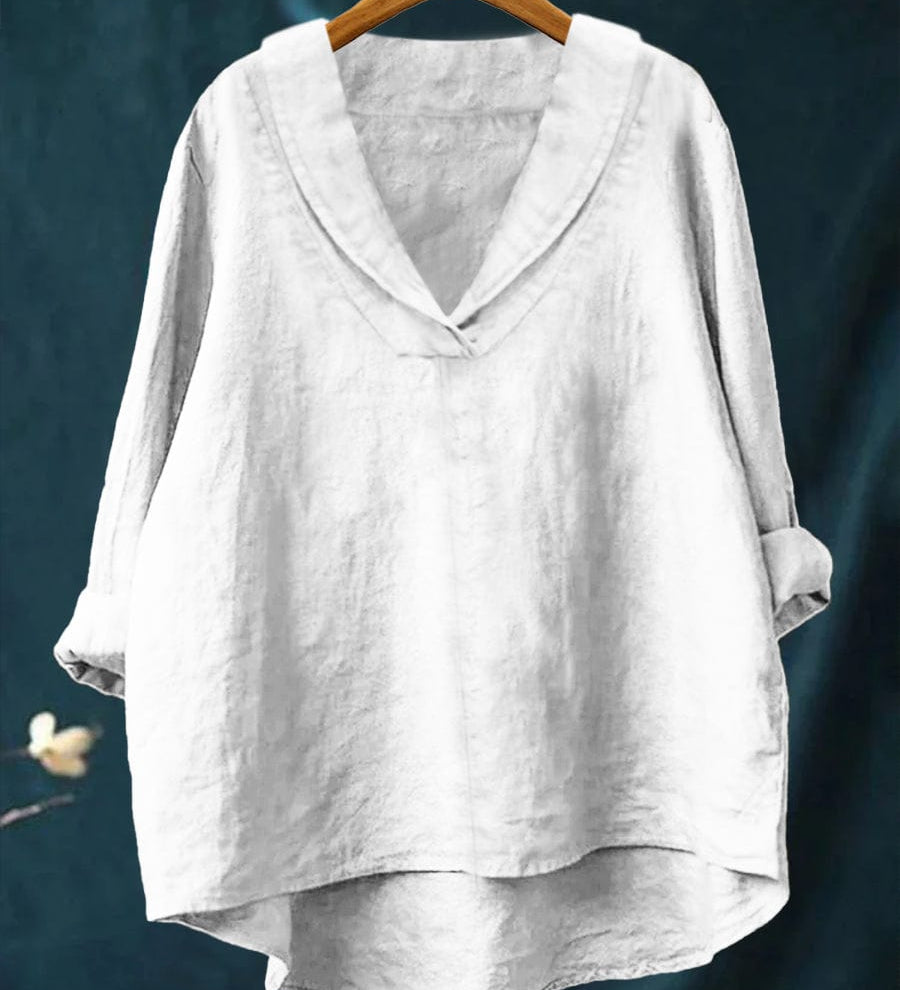 Samantha | Elegantna Ljetna Bluza od Platna