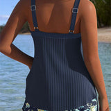 Laluna® | Tankini s uzorkom s kratkim hlačama u dva dijela