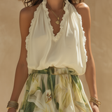 Lysandra | Elegantni Ljetni Set s Printom Lirija