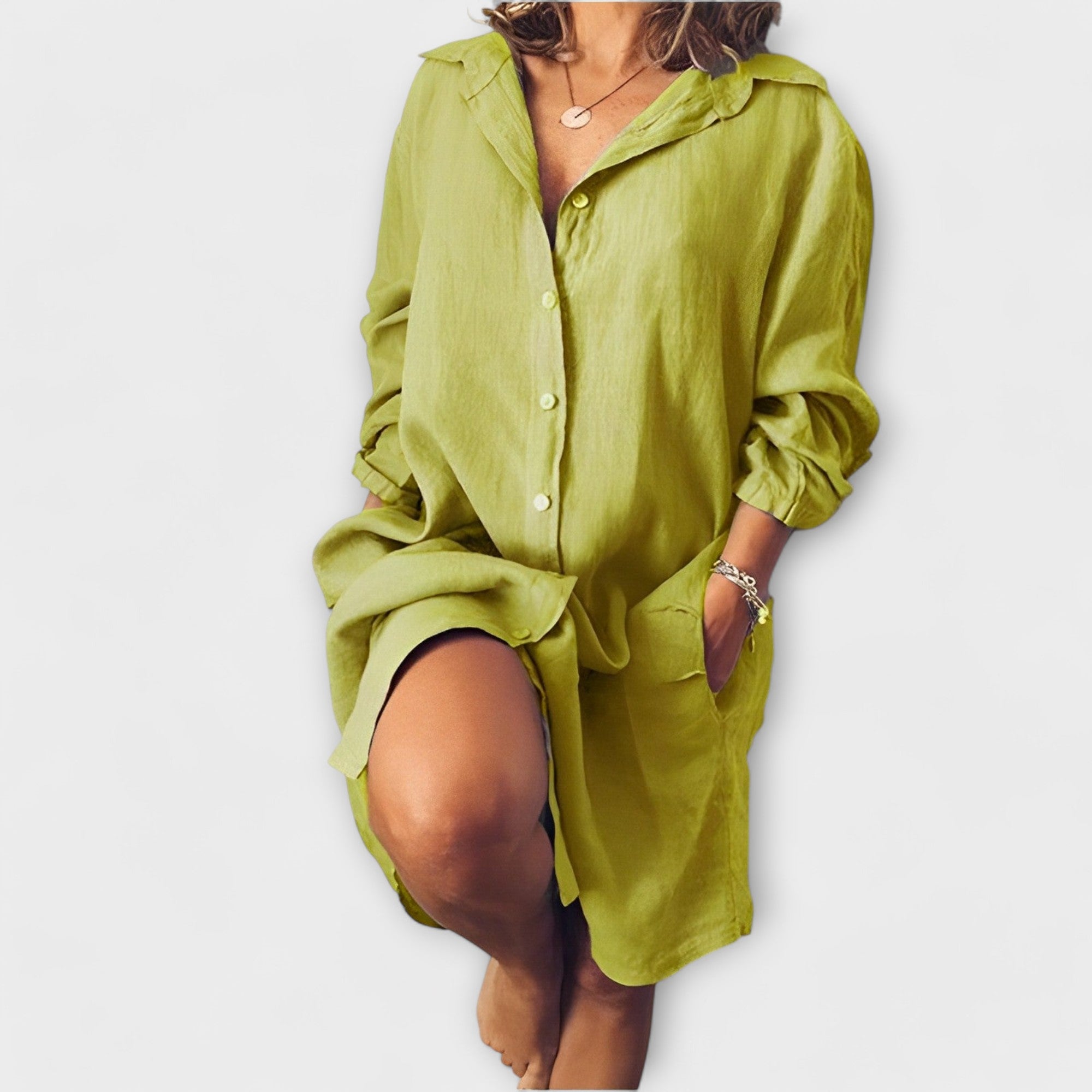 Clara - Casual bluza od lana