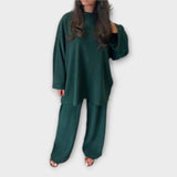 Ingrid - Plus Size Acanalani Set