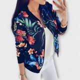 Andreia - Elegantni cvjetni bomber jakna