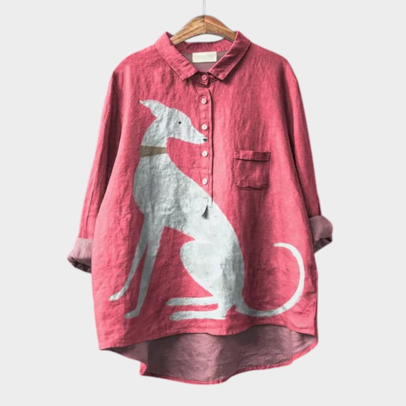 Amélie | Elegantna lanena bluzica za ljeto