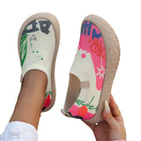 Zara | Slip-On Umjetnički Impresso & Mekana Sola