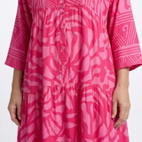 Amandine | Midi haljina s dugmadi